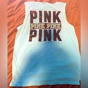 PINK TANK TOP & LEGGINGS SET- size small